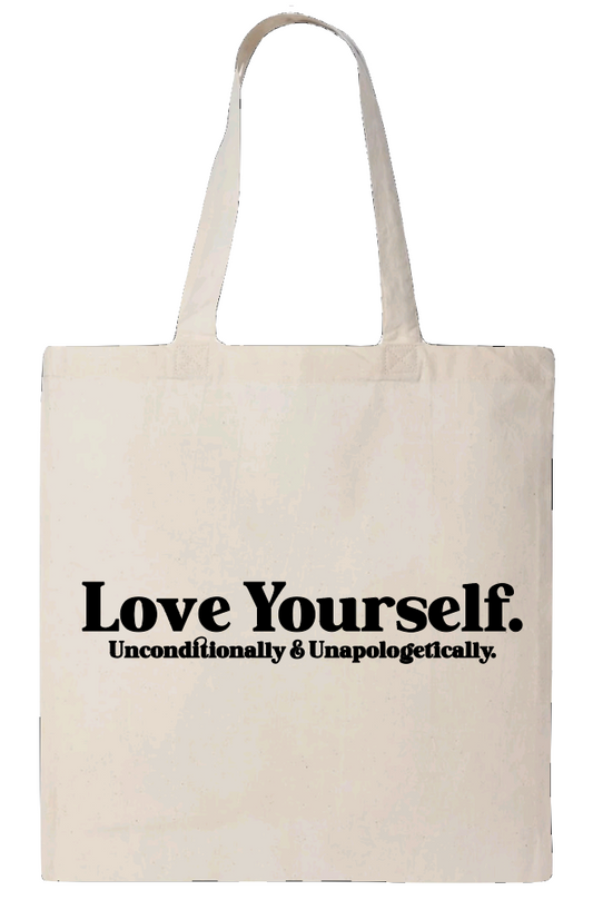 Love Yourself Canvas Tote Bag