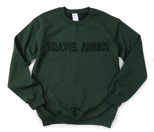 Travel Addict Sweatshirt