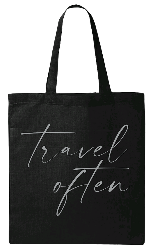 Travel Often Canvas Tote Bag